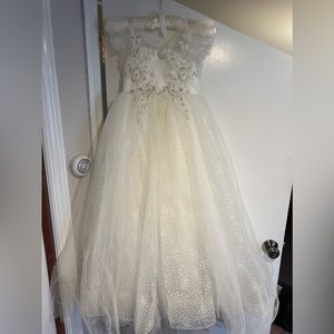 Girls communion dress